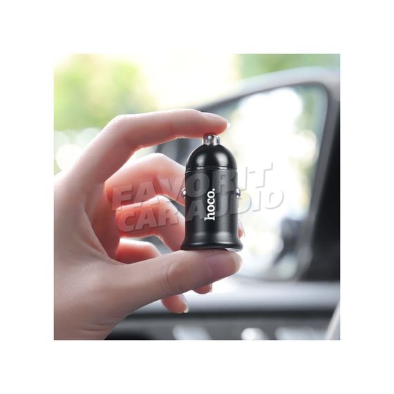 АЗУ 2USB HOCO Z30 Easy route, 3100mA чёрный