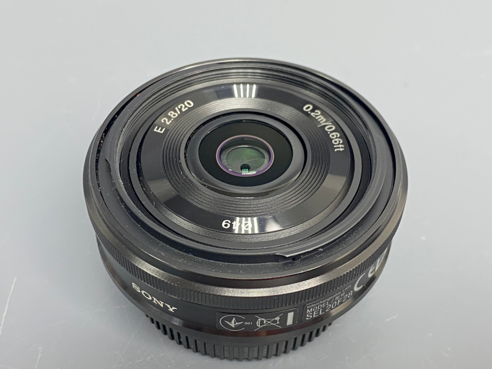 Sony E 20mm 2.8 SEL-20F28