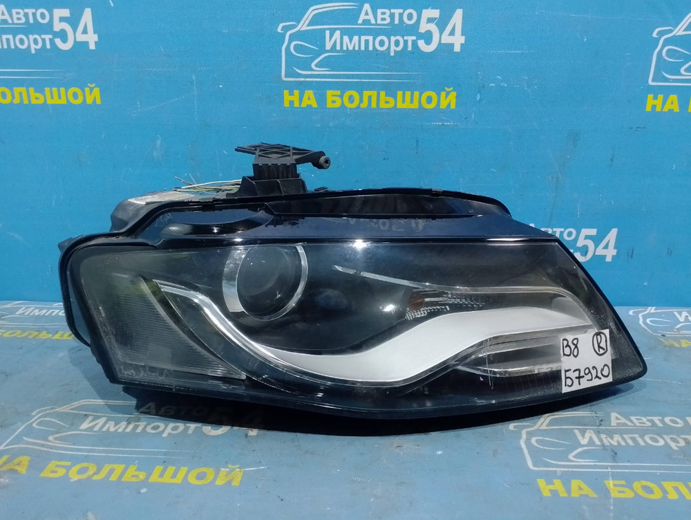 Фара передняя правая AUDI A4 2008-2012