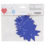 Растяжка «Звёздное сияние» 2,5 м 7 см , (24 штук), синий, глянец