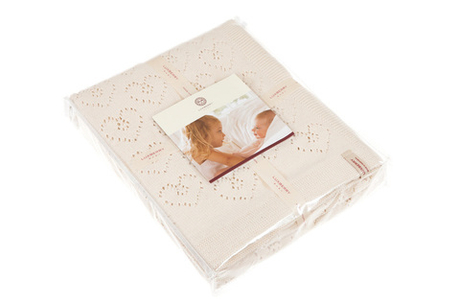 Плед детский 100х150 Luxberry Lux 4 экрю