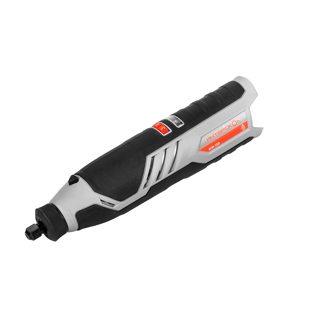 Аккумуляторная гравировальная машина ИНТЕРСКОЛ АГМ-12Э (картон, без аккум. и ЗУ)