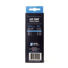 Шнурки для коньков Blue Sports XL-PRO, 902920-L-249, полиэстер, 249 см, лайм