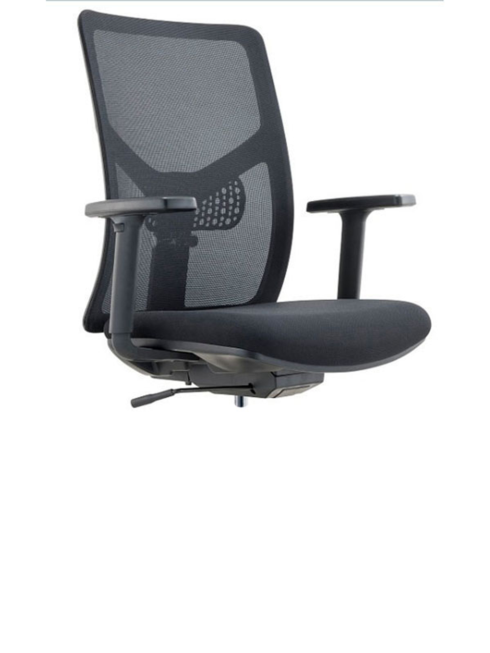 Delia кресло операторское со спинкой-сеткой на четырехлучие