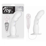 Вибратор для точки G NMC BUNNY ICY, с присоской, 18 см