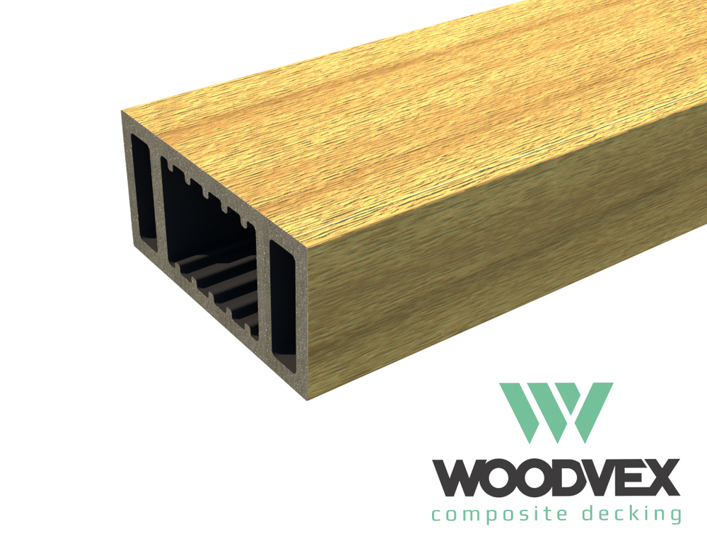 Перила нижняя для ограждений Woodvex Select Co-Extrusion Dual