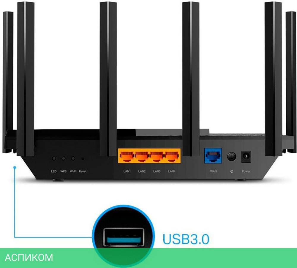 Беспроводной маршрутизатор TP-Link Archer AX5400