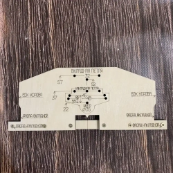 Мебельные петли. Шаблон-кондуктор для разметки и сверления отверстий перед установкой мебельных петель. Без использования рулетки. Чашка петли 35 мм.