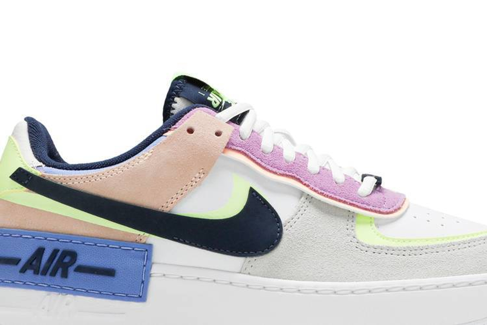 Кроссовки Nike Air Force 1 Low Shadow (Женская размерная сетка)