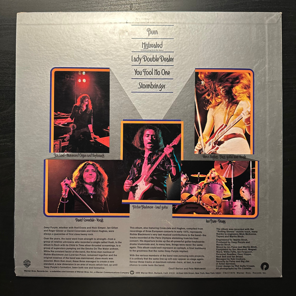Deep Purple – Made In Europe (Япония 1979г.)