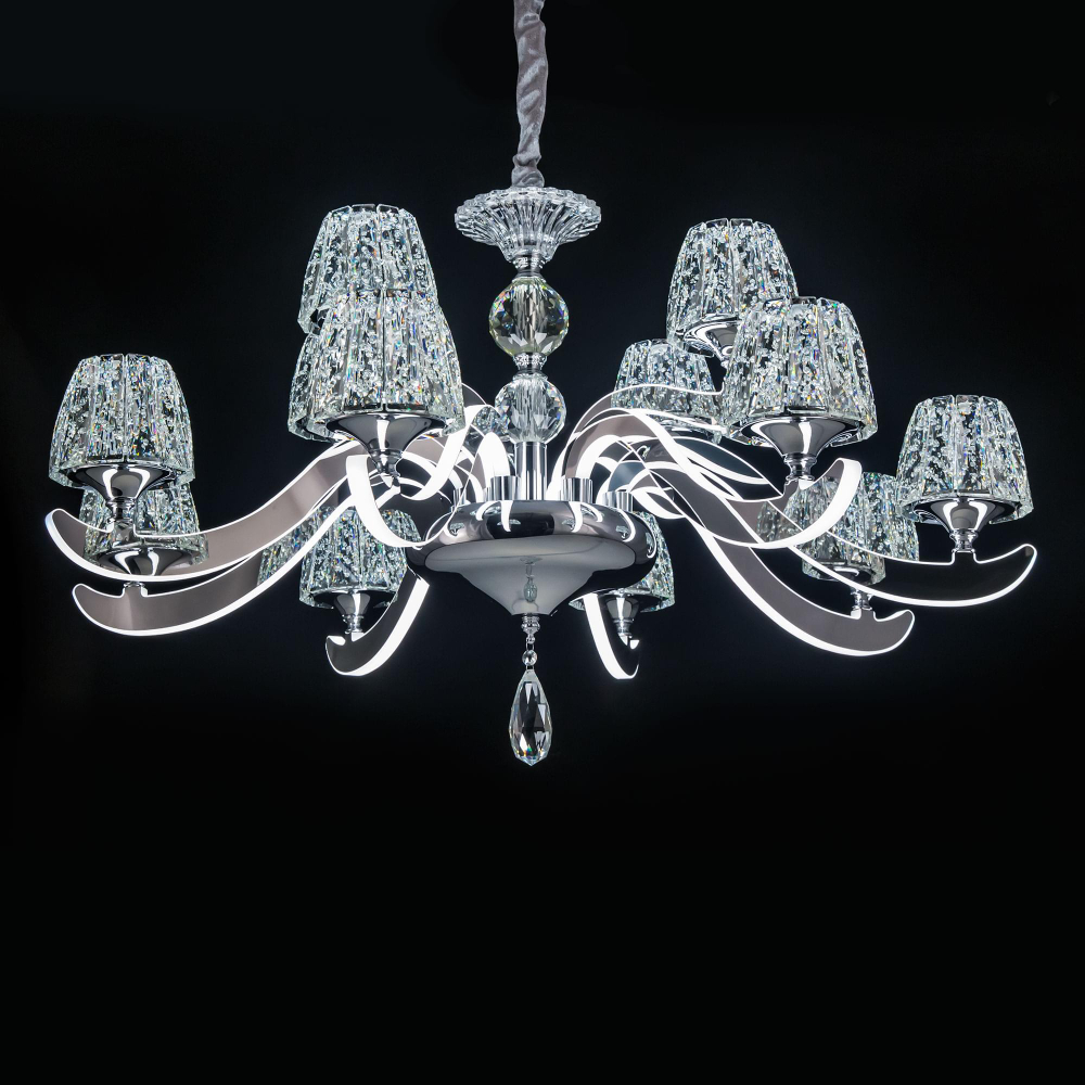 Eletto Montserrat EL338P12 LED Люстра хрустальная с пультом