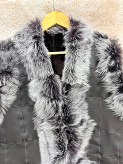 Жилет из натуральной овчины. 62-64 Размер