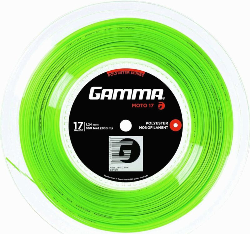 Теннисные струны Gamma MOTO (200 m)