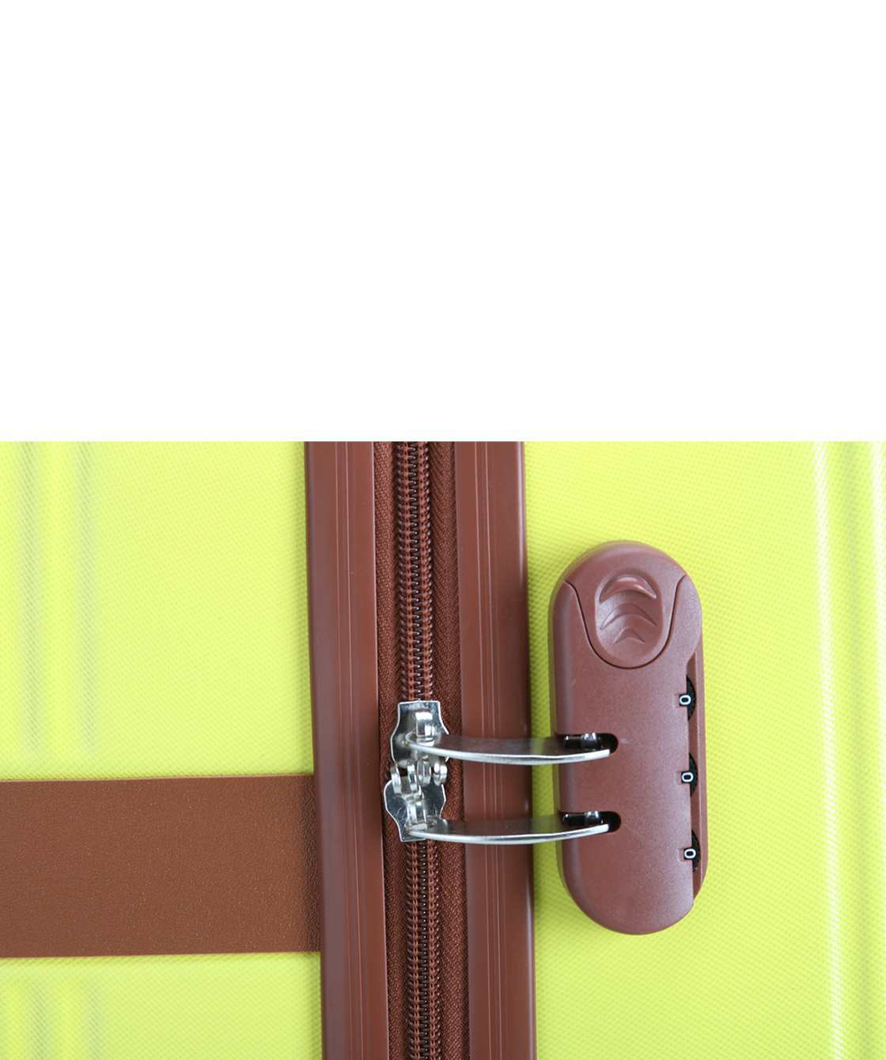 Чемодан Большой (L) ABS пластик, съемные колеса