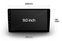 Андроид магнитолы  в 9" рамку