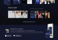 Альбом ZEROBASEONE - BLUE PARADISE 5th Mini Album KEY CAP Version