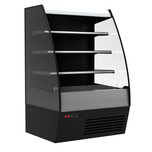 Пристенная холодильная горка Полюс CARBOMA 1600/875 ВХСп-1,9 Тонированный стеклопакет