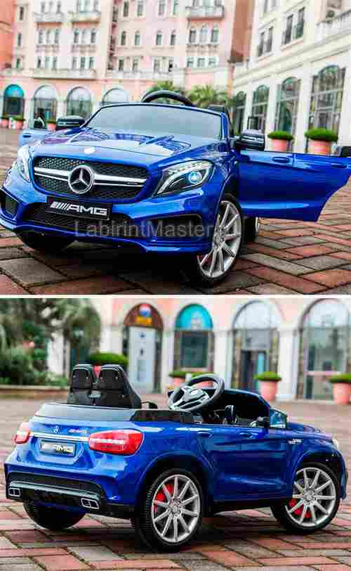 Детский электромобиль "Mercedes-Benz AMG HZB-188" синий