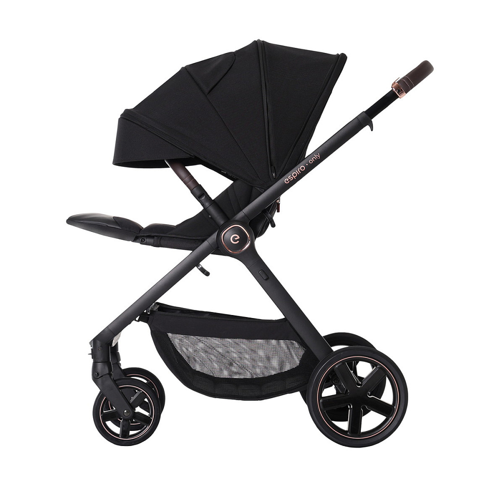 Детская коляска Espiro Only 2 в 1 2025 410 stylish black