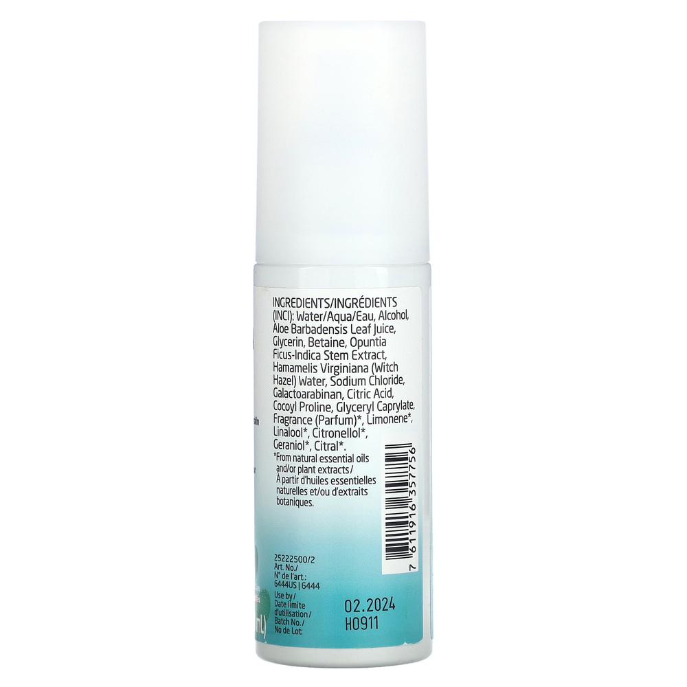 Weleda, Увлажняющий спрей Sheer Hydration, экстракт кактуса опунции, 100 мл (3,4 жидк. Унции)