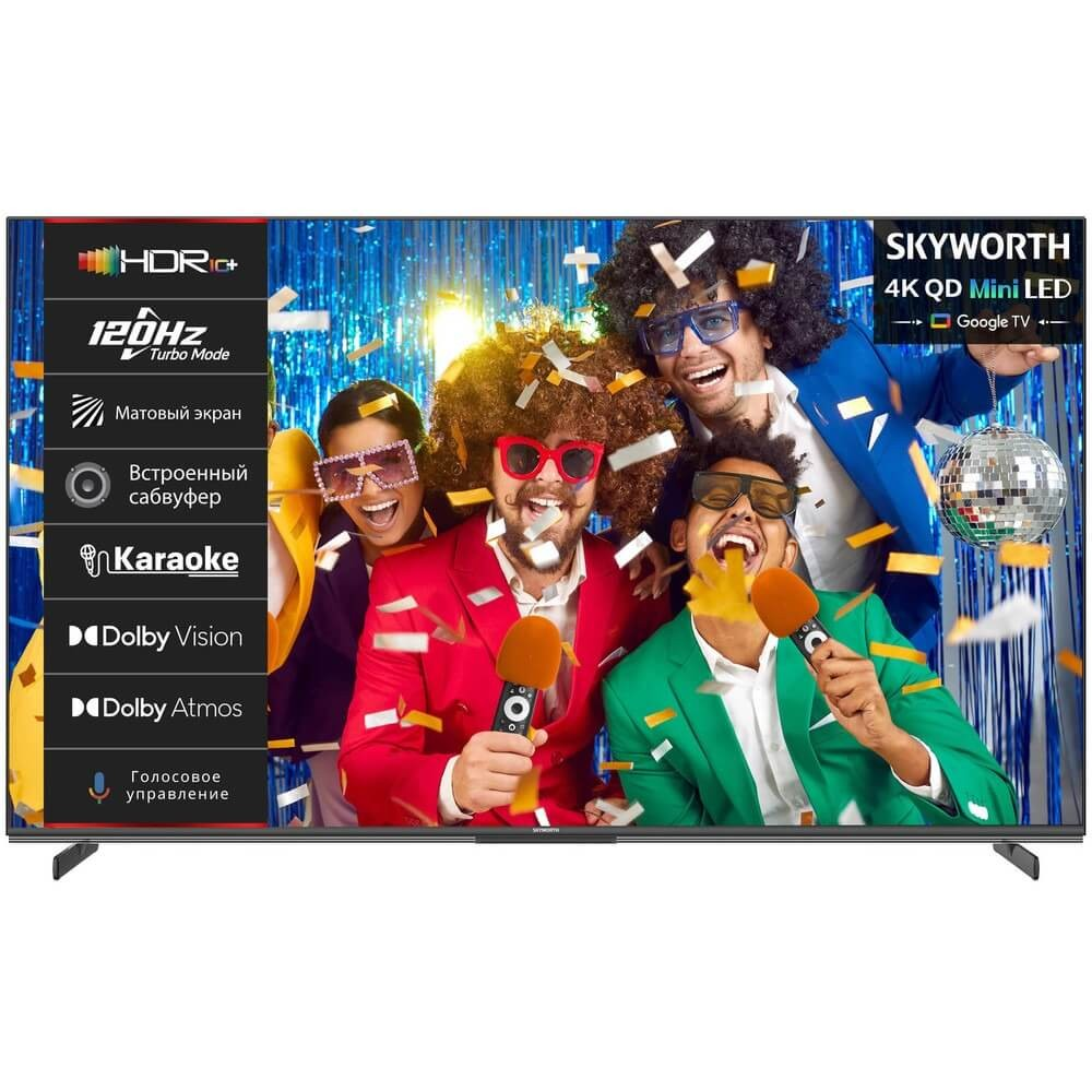 Телевизор Skyworth 65X85G 65" 4K UHD Mini-LED Smart TV