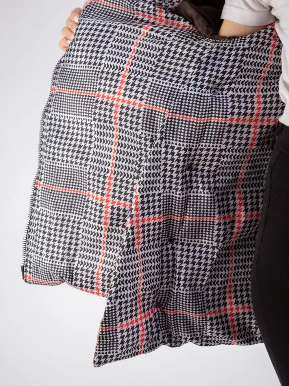 Пальто зимнее из натуральной кожи