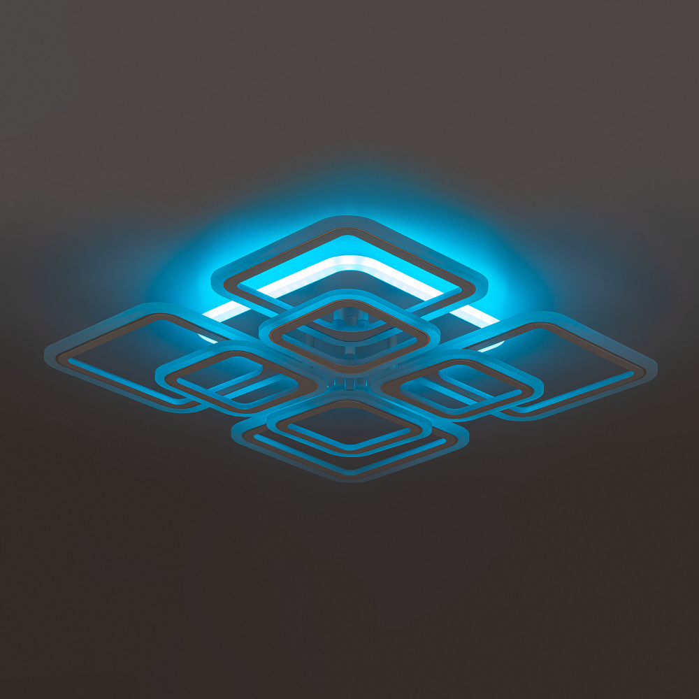 Citilux Марсель Смарт CL232A180E RGB Умная люстра Белая