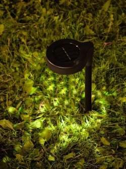 Уличный фонарь светильник на солнечной батарее садовый Техно Еврогарант с белый свет