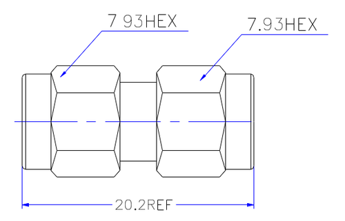 LF-2.92-MM-40G, Коаксиальный переходник (2.92 мм)