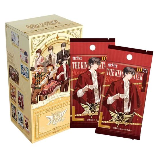 Коллекционные аниме карточки Аватар Короля Glory Tea Party по мотивам аниме "Аватар короля".