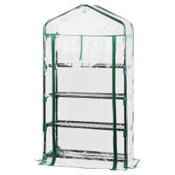 Чехол для теплиц GREEN APPLE GA-House-4-PVC cover на молнии 1250х690х300 мм