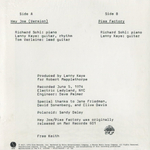 Patti Smith / Hey Joe (Version), Piss Factory (7" Vinyl Single)