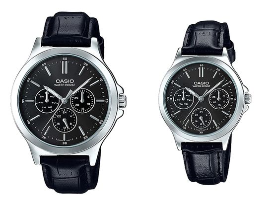 Парные часы Casio Standard: MTP-V300L-1A и LTP-V300L-1A
