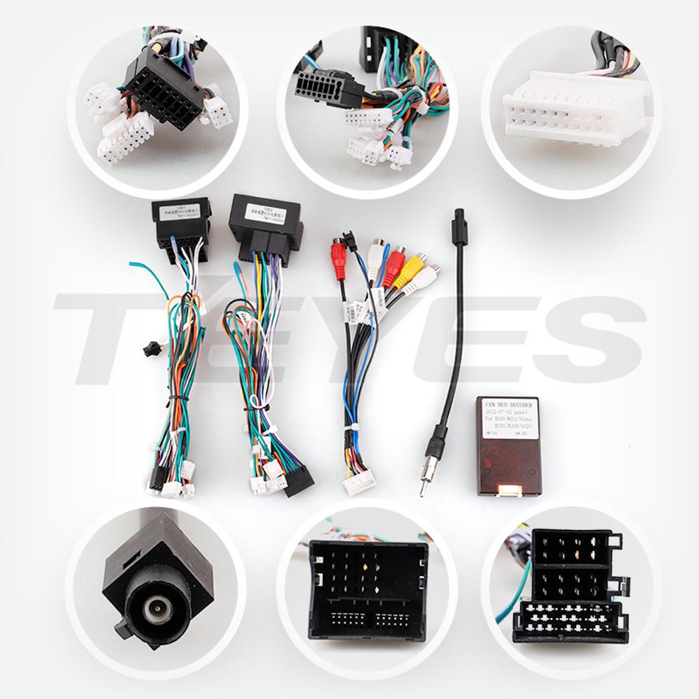 Магнитола для Mercedes-Benz C-класс W203 2004-2007 - Teyes CC2 PLUS дисплей 7" на Android 10, ТОП процессор, 4G SIM-слот, 4/32 Гб