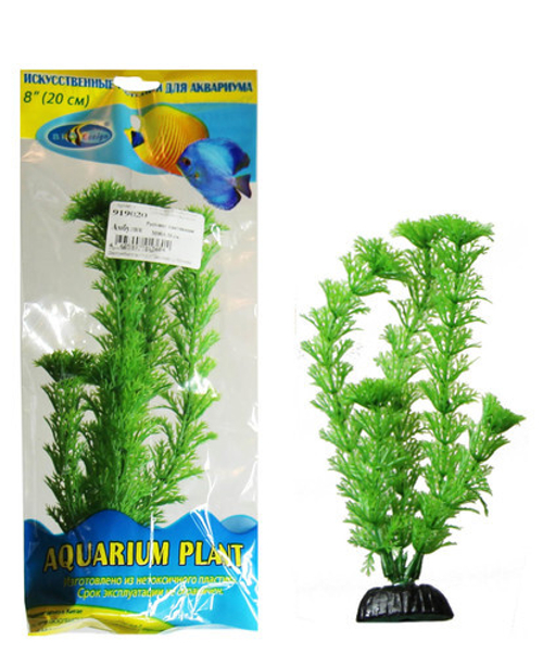 Растение пластиковое "Биодизайн" Амбулия 20см., красная/зеленое