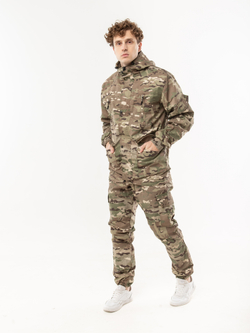Костюм демисезонный ГОРКА на флисе BERKUT.IV рип-стоп МУЛЬТИКАМ