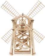 Механический 3D-пазл из дерева Wood Trick Мельница