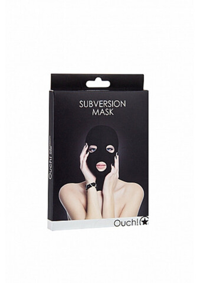 Маска на лицо Submission (Цвет: черный)