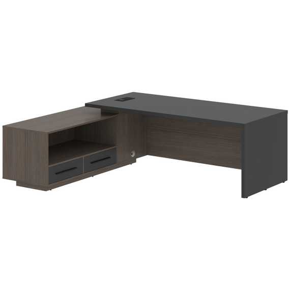 Стол руководителя с тумбой VCT 2319(L)  2300х1900х750 VELION