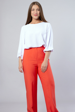 Брюки женские 2856АП, оранжевый #457Ор022856АП