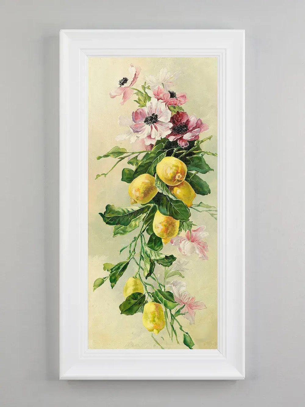 Картина на стену интерьерная на холсте в раме 21*40 см