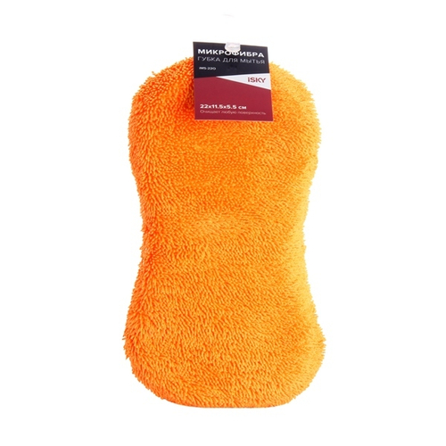 Губка для мытья из микрофибры iSky, арт. iMS-22O IMS22O
