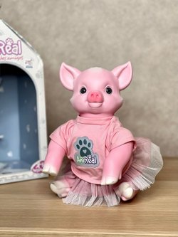 Игрушка мягконабивная 35см AniReal Хрюшка (60104)