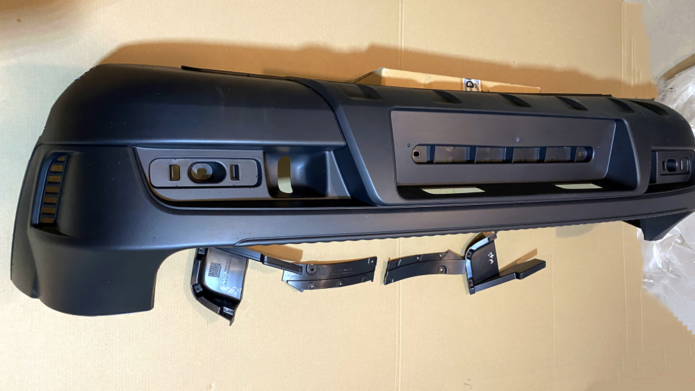 Бампер задний Нива Шевроле Бертоне 03.2009 - 2020 (оригинал)