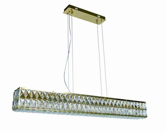 2787E/40W GOLD+CLEAR (1) Люстра NW