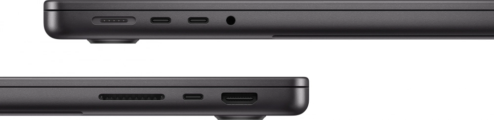 Ноутбук Apple MacBook Pro A2992 M3 Pro 11 core 18Gb SSD512Gb/14 core GPU 14.2" Liquid Retina XDR (3024x1964) macOS black WiFi BT Cam (MRX33HN/A)