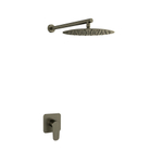 Встраиваемый смеситель для душа с тропическим душем ALEXIA K3618013GR графит