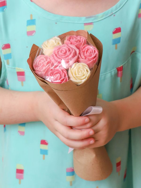 Букет из 7 сладких роз