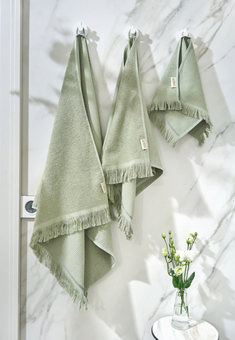 Полотенце Luxberry Iris 50x100 зеленое