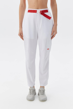 Джоггеры медицинские унисекс Кайтеки, белый